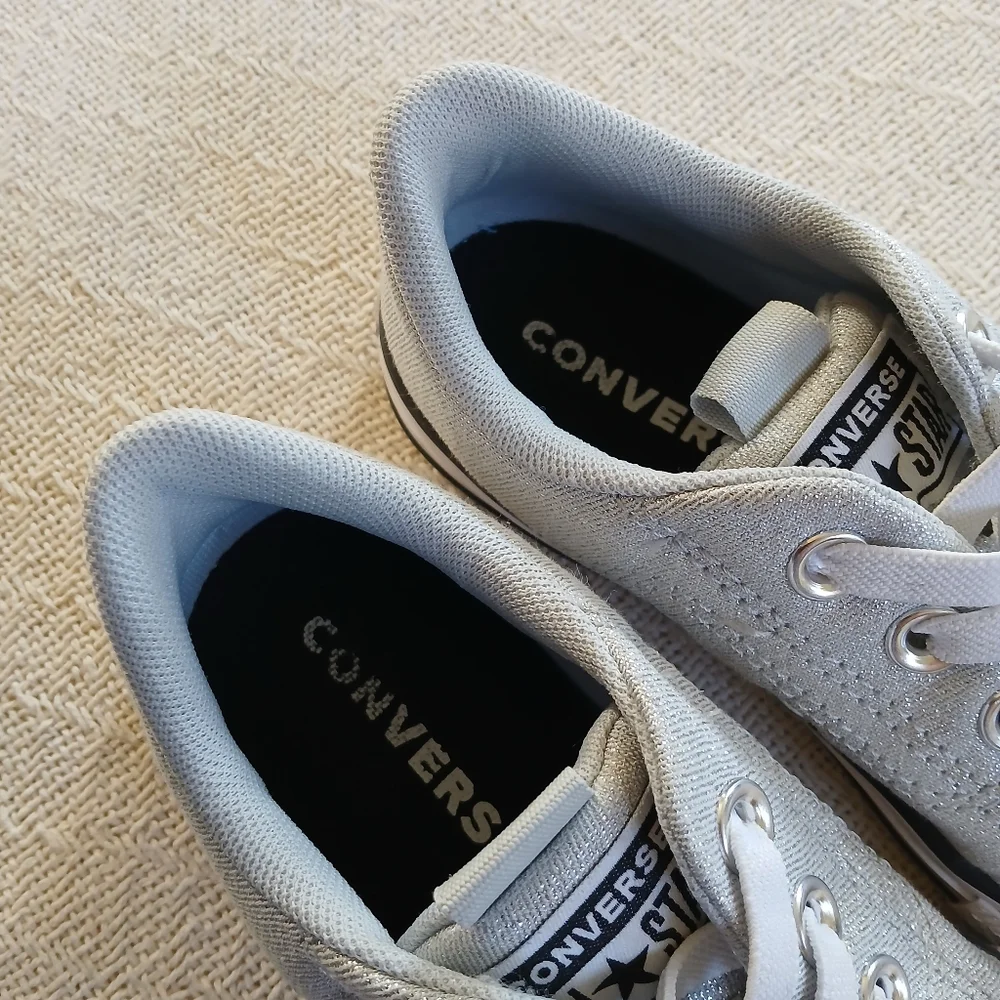 converse ♡ sparkly 13 slip on rave kids sneakers glitter y2k streetwear play